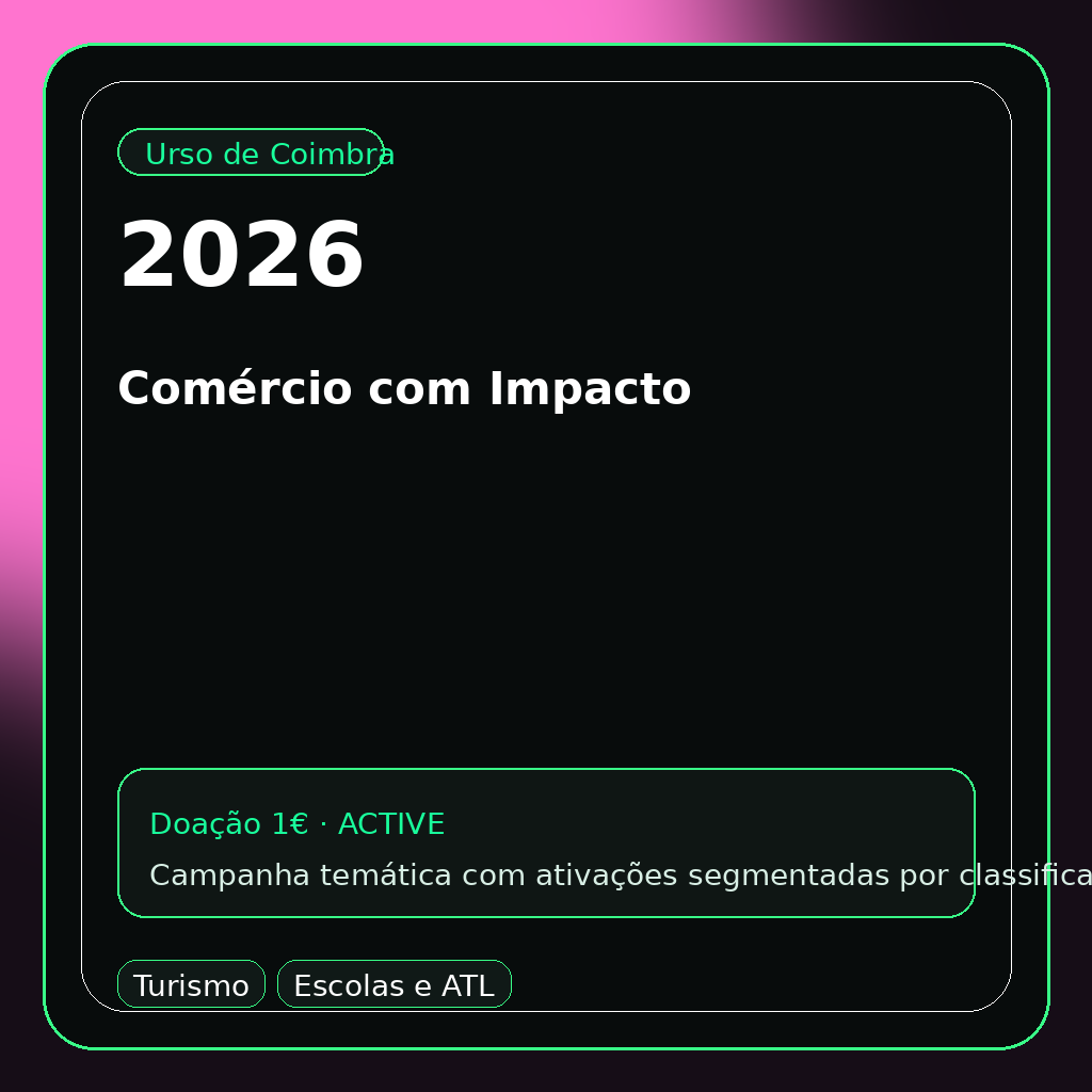 Comércio com Impacto 2026